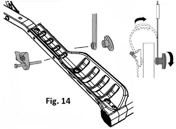 Ratcheting E Strap For Wheel Tray Destination (492MM)